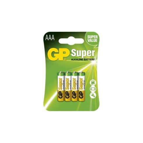 GP Super Alkáli elem 1.5V AAA 4db