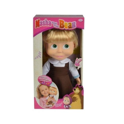 Játékbabák - Műanyag-babák - Masha éneklő baba 30 cm