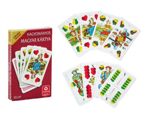 Klasszikus kártyapaklik - Magyar kártya hagyományos limitált kiadás - Cartamundi