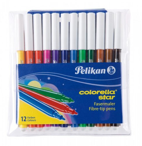 Íróeszközök - Pelikan Colorella Star C302-es filctoll/12 szín