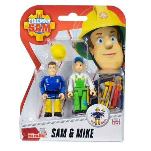 Sam a tűzoltó játékok - Sam és Mike figura szett Simba