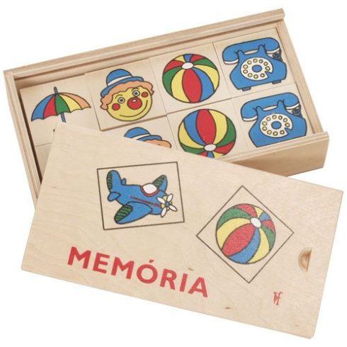 Memória játékok - Fa memória játék