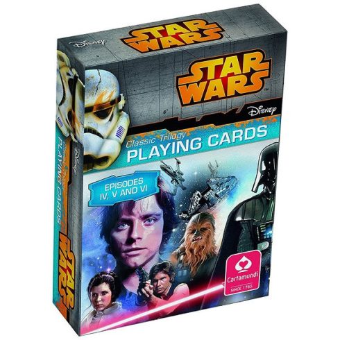 Kártya játékok - Star Wars episode IV-VI játékkártya - Cartamundi