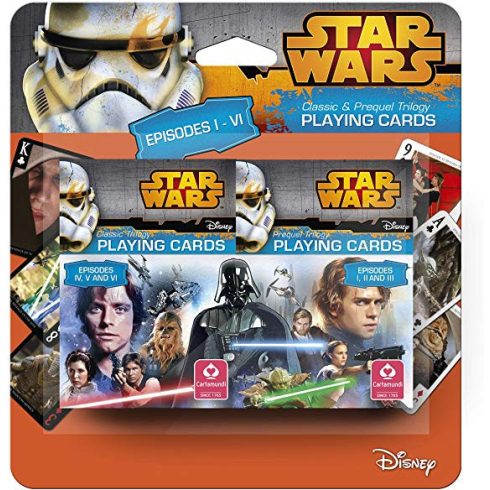 Kártya játékok - Star Wars Episode I-VI dupla kártya - Cartamundi