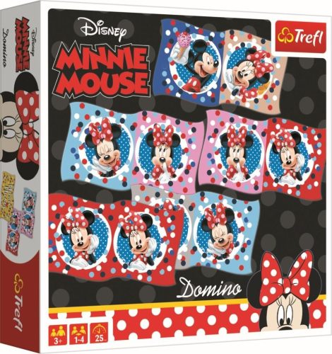 Disney Minnie egér dominó Trefl