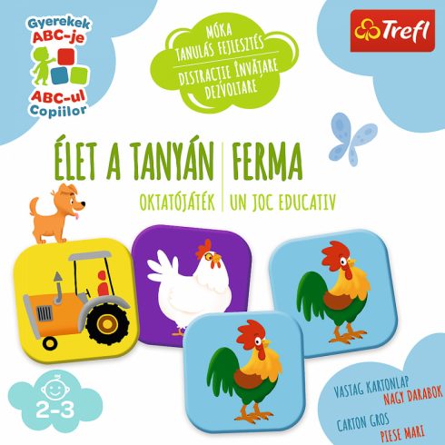 Móka tanulás és fejlesztés sorozat -  Élet a tanyán oktató játék - Trefl