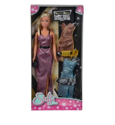 Műanyag babák - Steffi Love Játékbaba Glitter Style