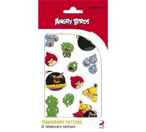 Matricák gyerekeknek - Tetkó matrica Angry Birds