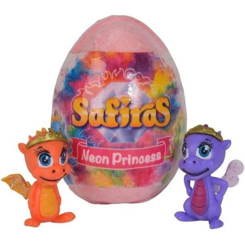 Sárkányos játékok - Safiras Neon Princess tojásból kikelő sárkány