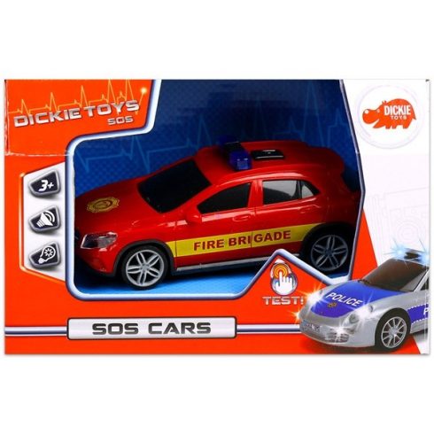 Műanyag járművek - SOS Cars Tűzoltóautó Dicki Toys