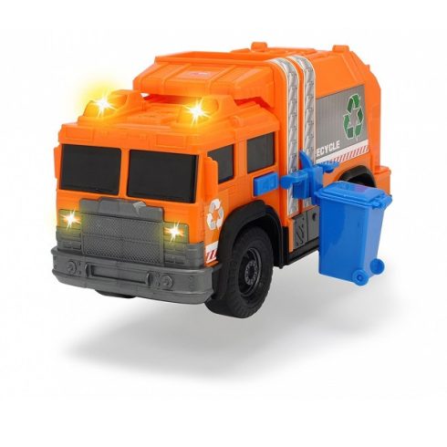 Műanyag járművek - Dickie Toys Recycle kukásautó fénnyel és hanggal