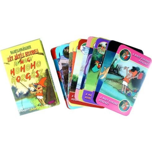 Kártyajátékok - A Nagy Ho-ho-ho Horgász kvartett gyermek mese kártya