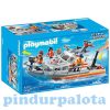 Playmobil Tűzoltó mentőhajó 5540