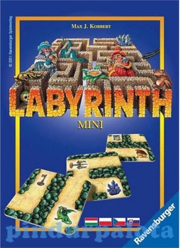 Társasjátékok gyerekeknek - Mini labirintus