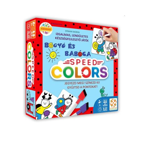 Rajzkészség fejlesztő játékok - Bogyó és Babóca Speed Colors társasjáték