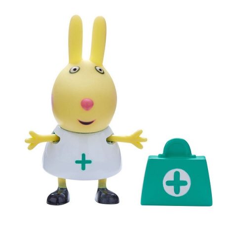 Mese figurák - Mese szereplők - Peppa figura Rebeka nyuszi mini figura orvosi táskával