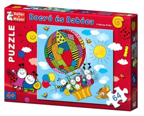 Keller&Mayer Bogyó és Babóca puzzle 64db-os