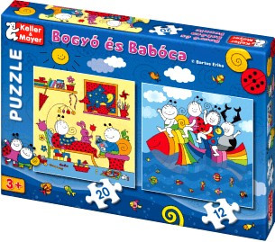 Gyerek puzzle - Keller&Mayer - Bogyó és Babóca 2in1
