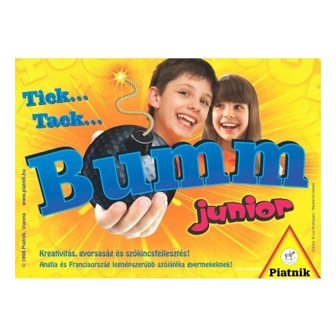 Tick Tack Bumm Junior Társasjáték - Piatnik