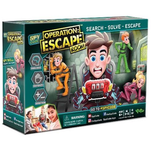 Stratégiai játékok - Szabadulós szoba junior - Operation Escape Room