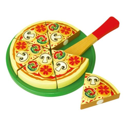 Szerepjátékok - Játékkonyhák - Pizza papír dobozban