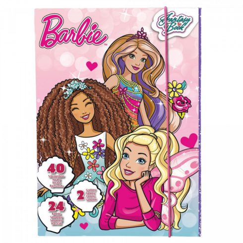 Foglalkoztató könyvek, füzetek - Barbie hercegnős foglalkoztató füzet
