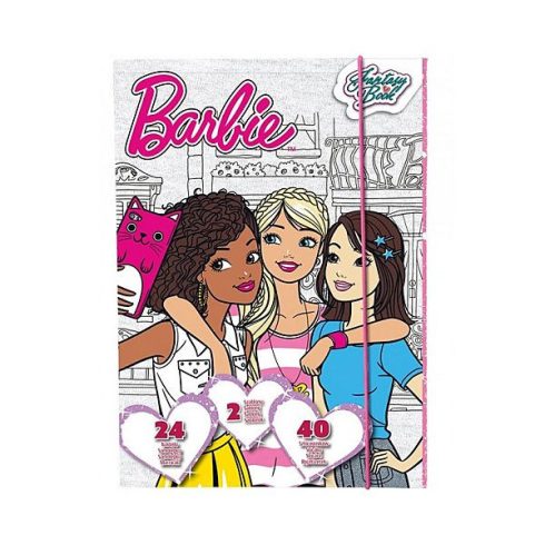 Foglalkoztató könyvek, füzetek - Barbie foglalkoztató füzet divatszakértő