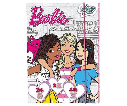 Foglalkoztató könyvek, füzetek - Barbie foglalkoztató füzet divatszakértő