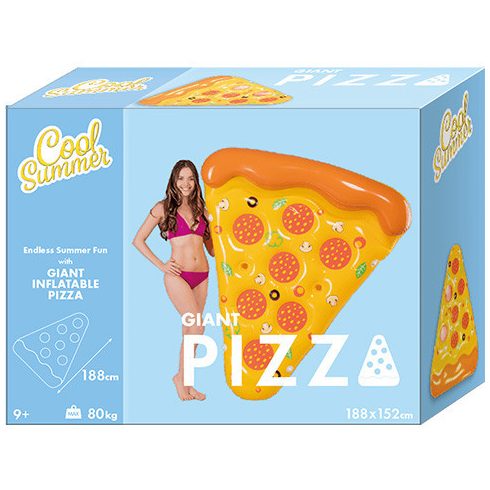 Fürdős Játékok - Strand játékok - Felfújható óriás pizza