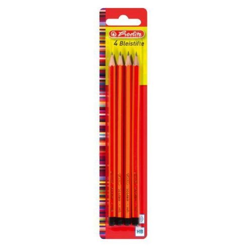 Írószerek - Ceruzák - Herlitz grafit készlet 4 hb