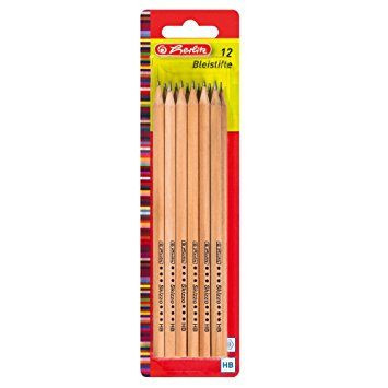 Herlitz - Herlitz ceruza 12 HB naturfa skiz