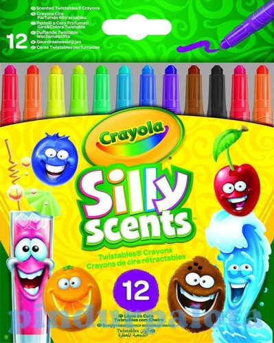 Írószerek - Illatos csavarozható zsírkréta Crayola