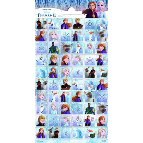 Frozen II matrica 102x200mm Funny Products