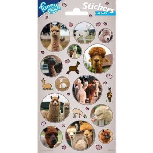 Alpaca Stickers - Alpakkás matrica - Funny Product