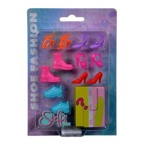 Steffi Love Shoe Fashion narancssárga meglepetés csomaggal - Simba Toys