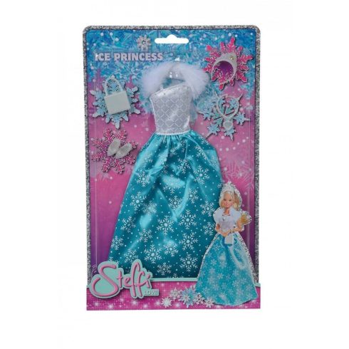 Jéghercegnő ruha 29 cm-es játékbabához