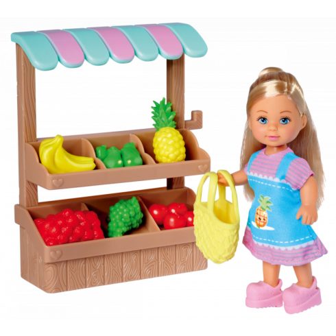Evi Love Fruit Stand - Gyümölcsös pult játékbabával - Simba Toys