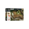 Megabox 1000 db-os puzzle ragasztóval - Leopárd - Trefl