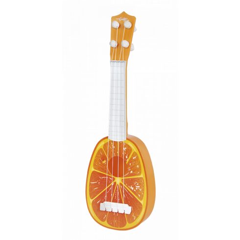 My Music World Narancs mintás ukulele játék hangszer Simba