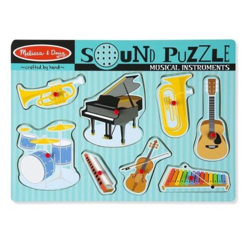 Gyerek Puzzle - Kirakósok - Melissa & Doug Hangos puzzle Hangszerek