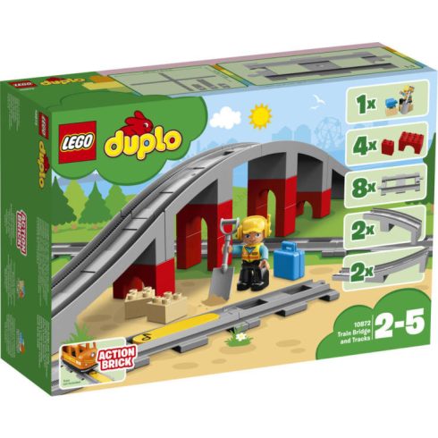 Duplo - 10872 LEGO DUPLO Vasúti híd