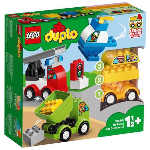 Duplo - LEGO® DUPLO Első autós alkotásaim 10886