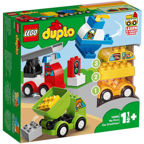 Duplo - LEGO® DUPLO Első autós alkotásaim 10886