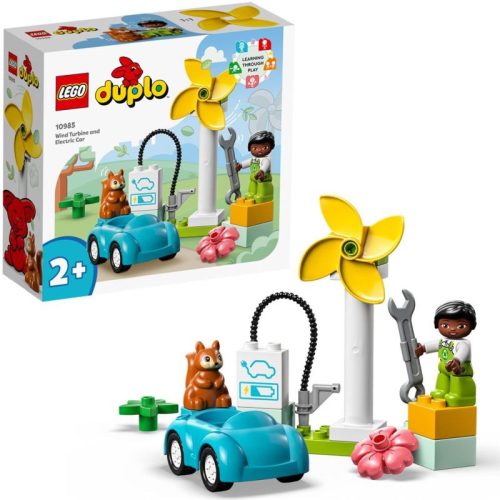 LEGO DUPLO Town Szélturbina és elektromos autó