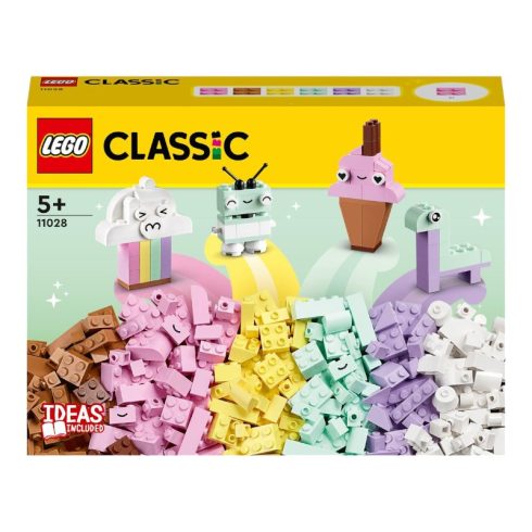 LEGO Classic - Kreatív pasztell kockák