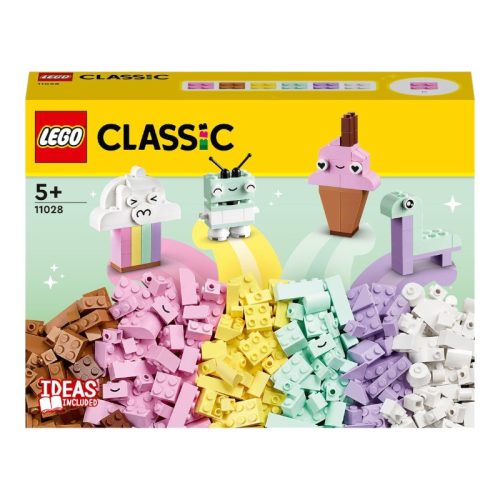 LEGO Classic - Kreatív pasztell kockák