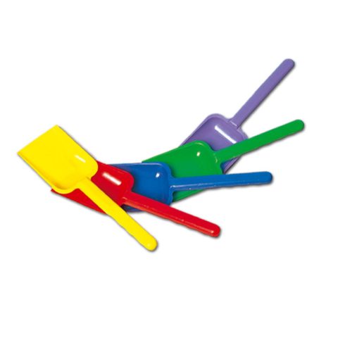 Kerti játékok - Homokozó készletek - Közepes lapát homokozáshoz színes műanyag 24cm
