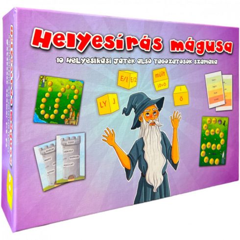 Helyesírás mágusa - 10 helyesírást fejlesztő játék