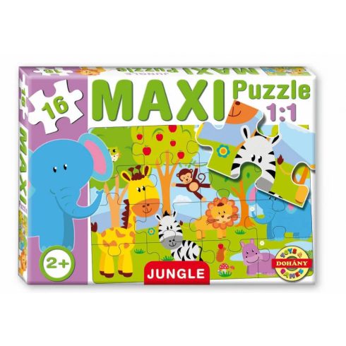 maxi-16-db-os-gyerek-puzzle-dzsungel