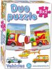 Duo puzzle gyerekeknek 8x2 db-os többféle